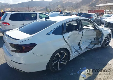 2021 Honda Accord Sport from USA, damaged, VIN 1HGCV1F37MA009138